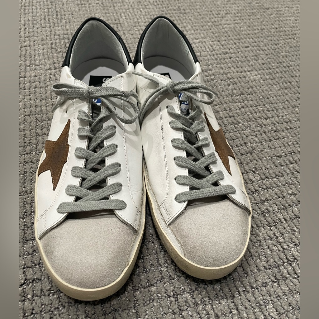 Never Worn Golden Goose Superstar Sneakers Eu 40